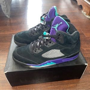 Air Jordan 5 retro black grape 2013